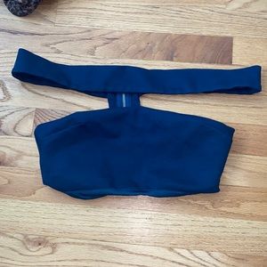 Super down strapless top